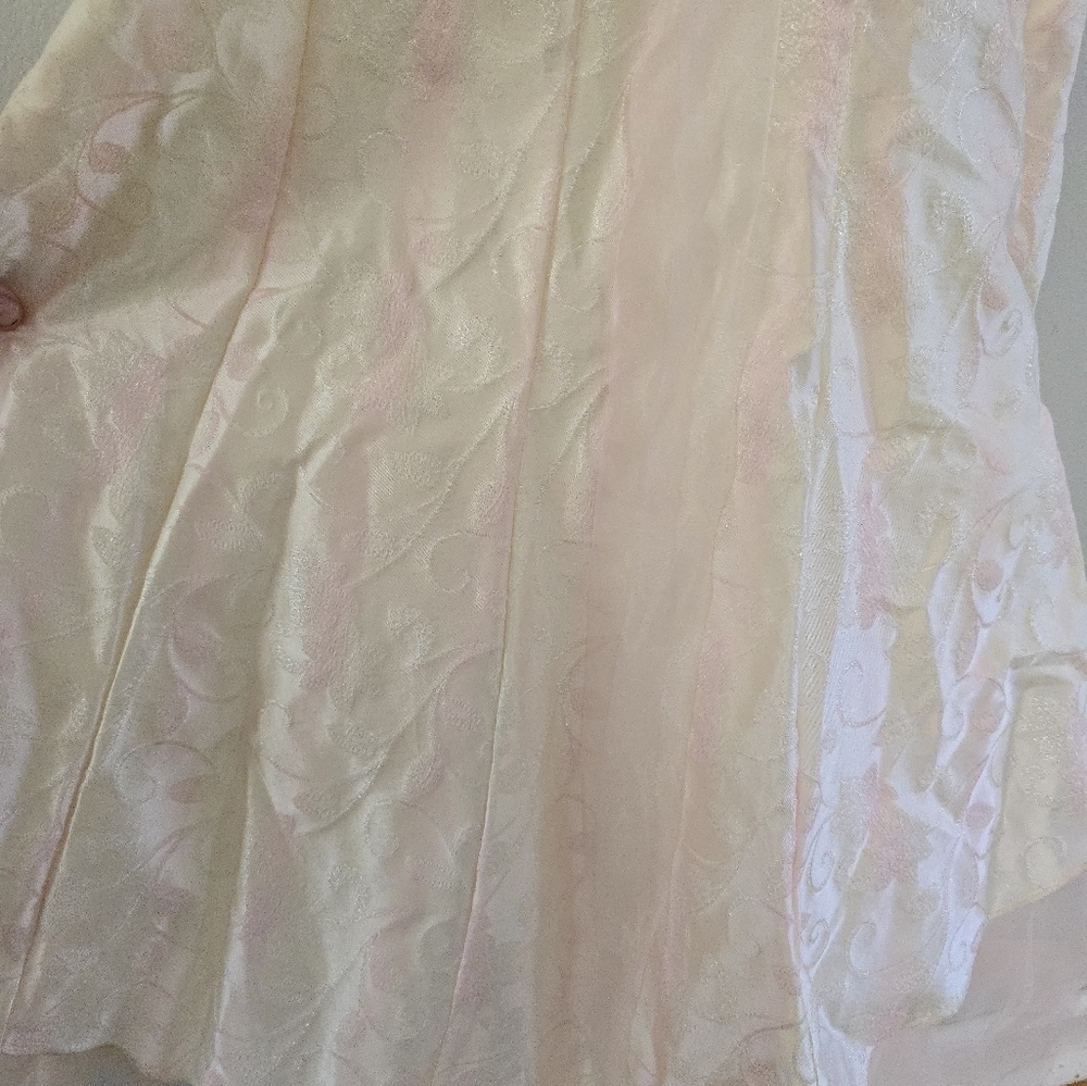 Vintage Zum Zum Pink Stripes Tulle Mermaid Dress sz 9 *needs Cleaned* - Picture 9 of 16